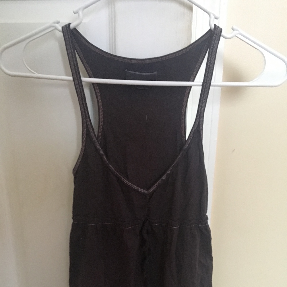 A&F Women's Tank- Dark Purple/Light Black